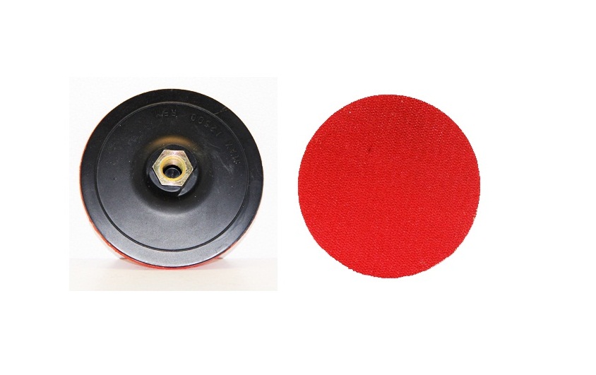 Velcro Backplate 4 1/2" Thread: M14x2